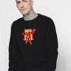 Rude Love And Hate Heart Creature Sweatshirt