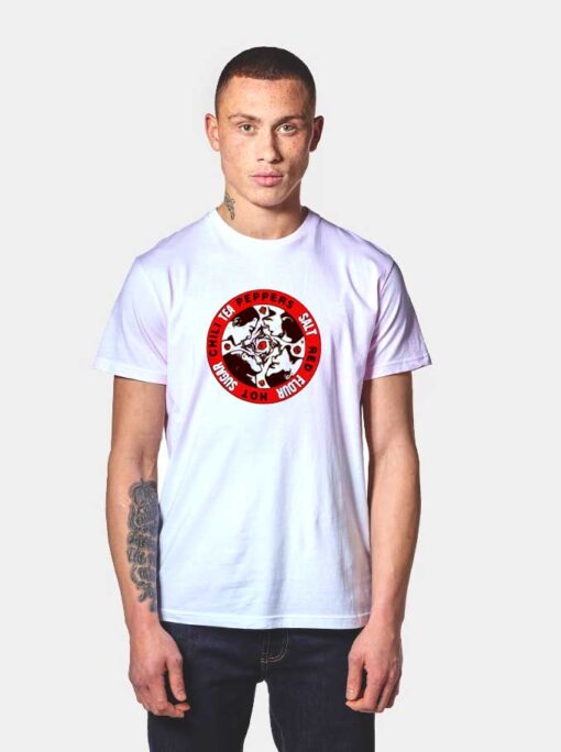 Salt Flour Sugar Tea Red Hot Chili Peppers T Shirt