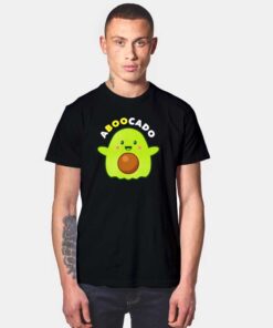 Scary Avocado Ghost Aboocado Halloween T Shirt