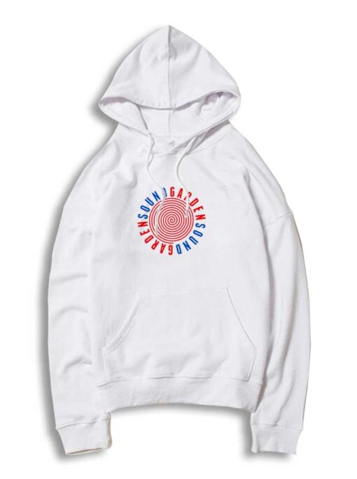 Soundgarden Red and Blue Logo Hoodie