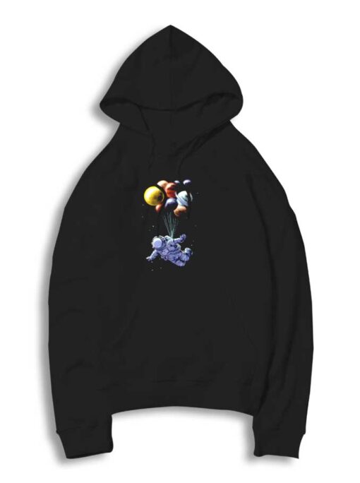 Space Travel Astronaut Balloon Hoodie