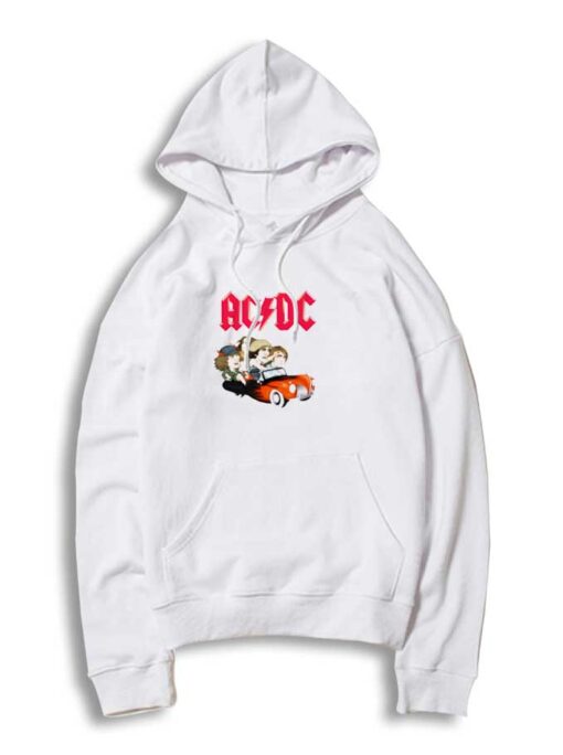 ACDC Ride In Red Car Hoodie