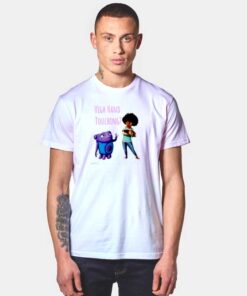 Alien High Hand Touching T Shirt