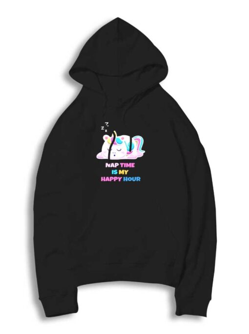 Baby Unicorn Nap Time Happy Hour Hoodie