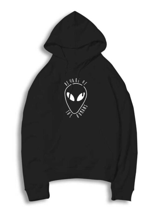 Beware Of The Humans Alien Hoodie