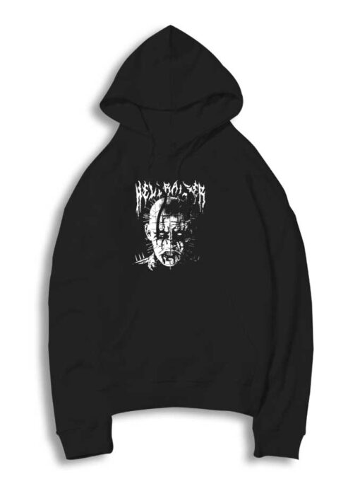 Black Metal Pinhead Hellraiser Hoodie