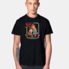 Caring For Your Demon Cat Devil T Shirt