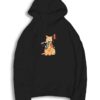 Catana Japanese Cat With Sword Hoodie