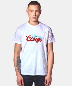 Cougs Light Blue Beer T Shirt