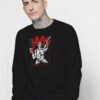 Deadite Evilman Chainsaw Sweatshirt