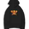 Death By Pizza Skull Hoodie