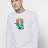 Demon Slayer Ukiyo-e Breath of Water Sweatshirt