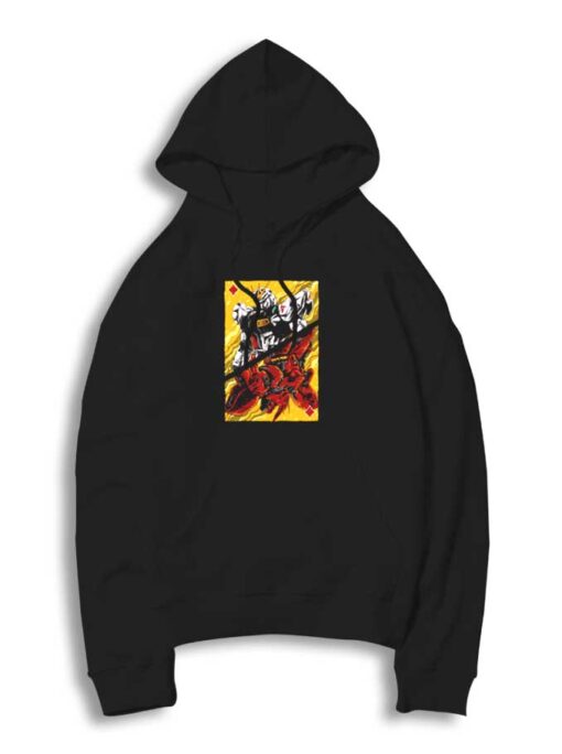 Flaming Second Wave Gundam Hoodie