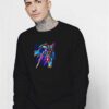 Gundam Wing Aesthetic Space Pose Sweatshirt