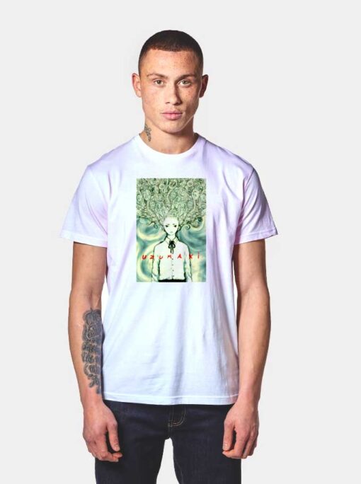 Junji Ito Uzumaki Girl Hair T Shirt