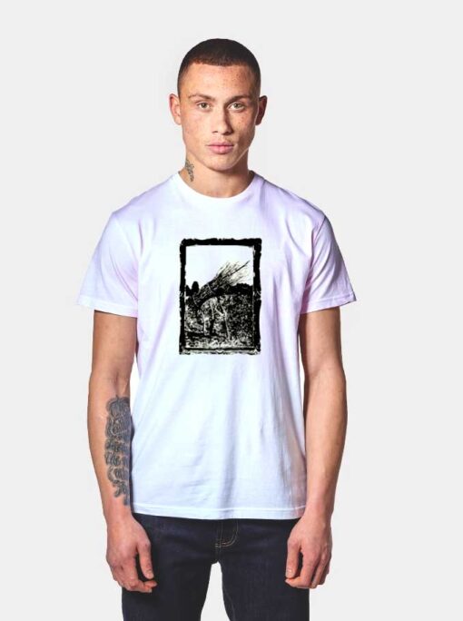 Led Zeppelin Fire Wood Oldman T Shirt