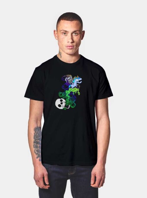 Maximum Insanity Scary Unicorn T Shirt