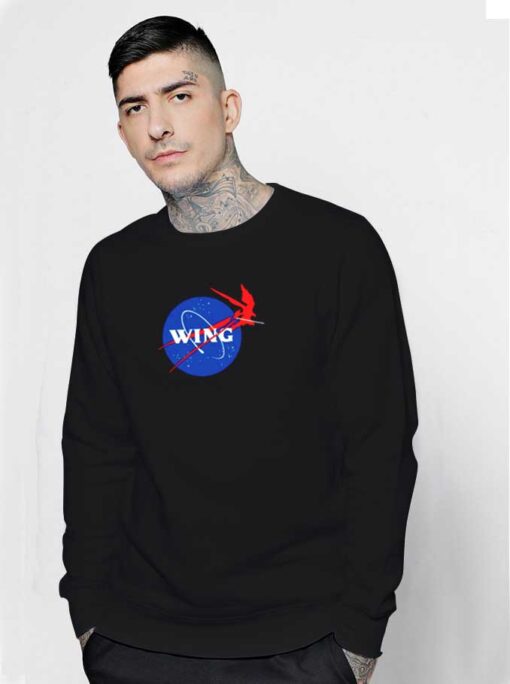 Mecha Nasa Wings Gundam Logo Sweatshirt