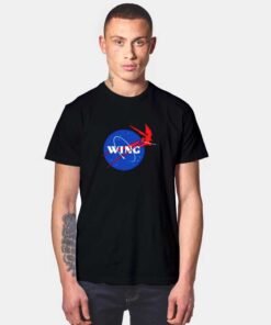 Mecha Nasa Wings Gundam Logo T Shirt