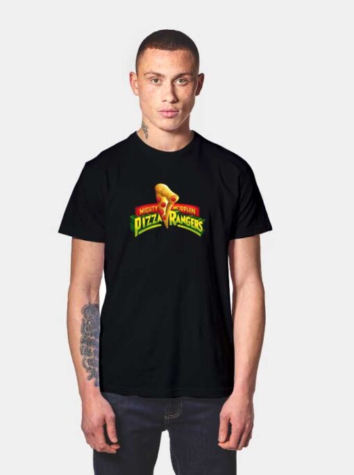 Mighty Morphin Pizza Ranger T Shirt