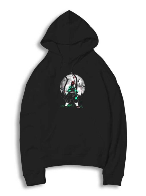 Moon Demon Slayer Pose Hoodie