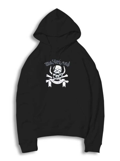 Motorhead Lemmy Skull Hoodie