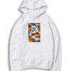 Orange Flower Gundam Ukiyo-e Hoodie