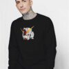 Pirate Gundam Head Sweatshirt