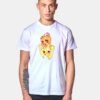 Pizza Slimy Sexy Girl T Shirt