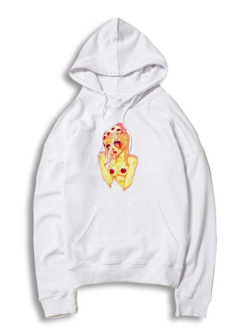 Pizza Slimy Sexy Girl Hoodie