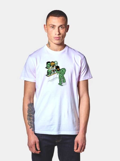 Put On A Monster Face Head T Shirt