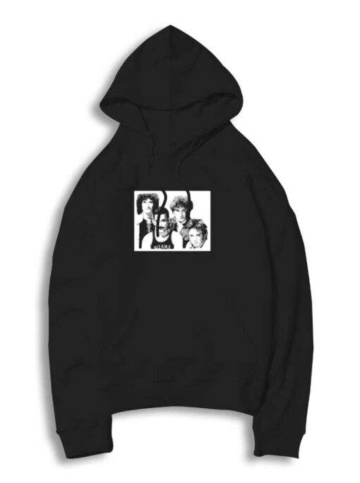 Queen Group Black And White Hoodie