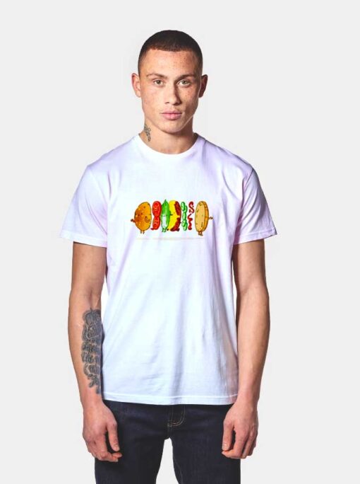 Sentient Burger Filling T Shirt