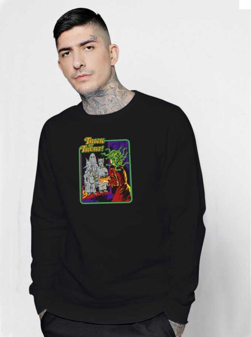 Trick or Treat Medusa Sweatshirt