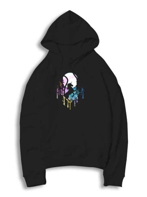 Unicorn Full Moon Galaxy Night Hoodie