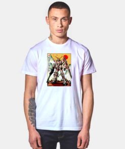 Unicorn Gundam Oriental Red Sunset T Shirt