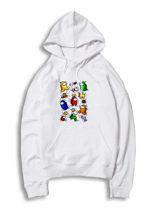 Among Us Haring Item Hoodie