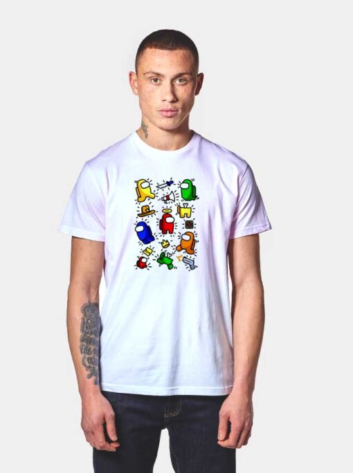 Among Us Haring Item T Shirt