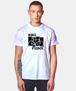 Bike Punx Black Flag T Shirt