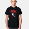 Black Flag Damaged Broken Glass T Shirt