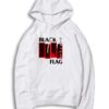 Black Flag Damaged Glass Hoodie