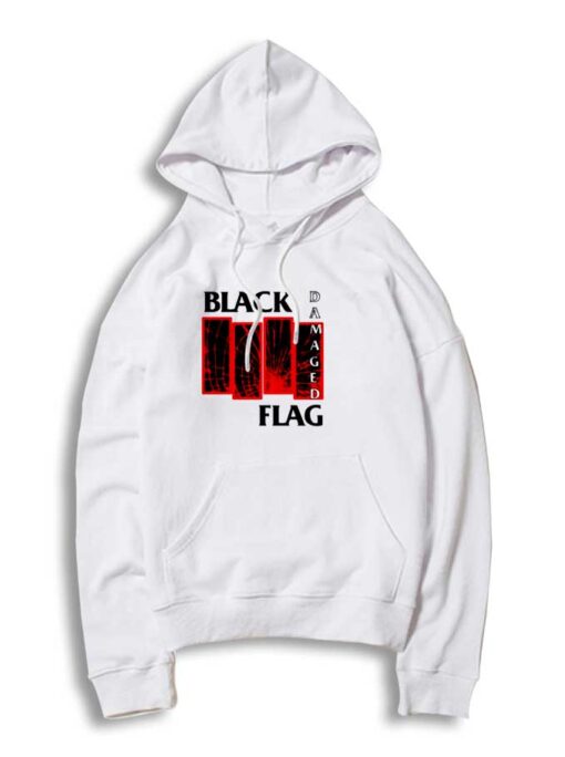 Black Flag Damaged Glass Hoodie