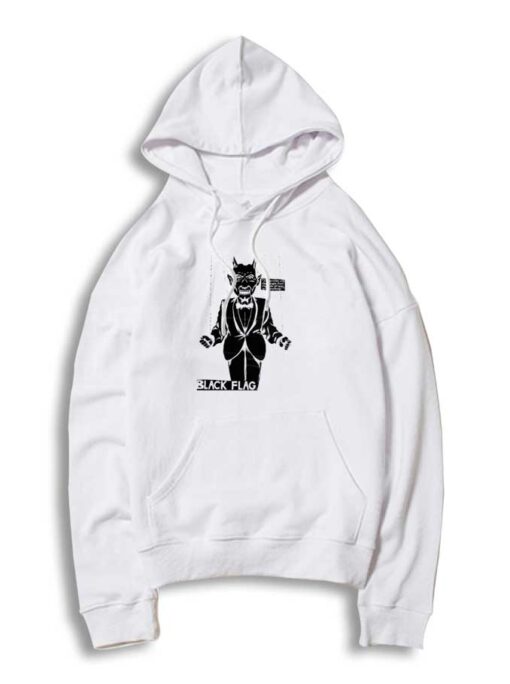 Black Flag Demon Puppet Doll Hoodie