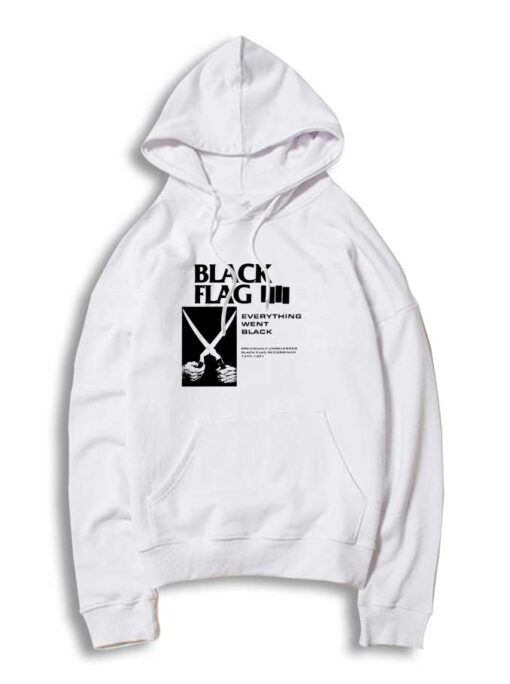 Black Flag Everything Went Black Hoodie