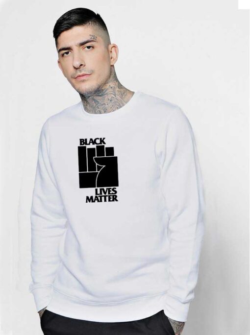 Black Flag Fist Lives Matter Sweatshirt