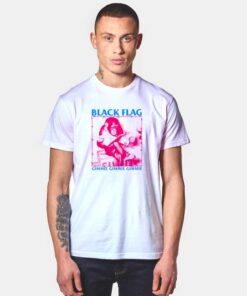 Black Flag Gimme Gimme Gimme Chimpanzee T Shirt