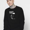 Black Flag My Rules Middle Finger Sweatshirt