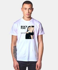 Black Flag Nun Slip It In T Shirt