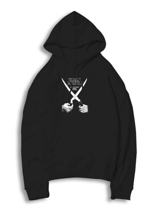 Black Flag Scissor Hoodie