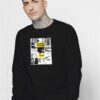 Black Flag Sticker Sweatshirt